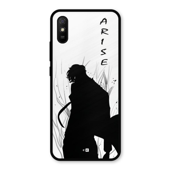 Awesome Jinwoo Arise Metal Back Case for Redmi 9a