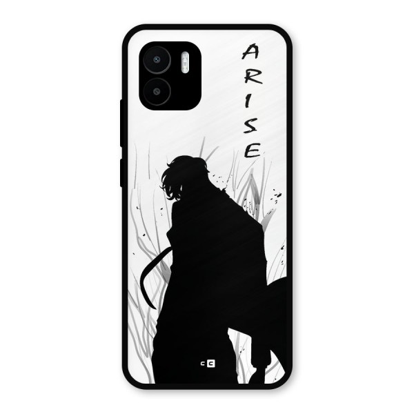 Awesome Jinwoo Arise Metal Back Case for Redmi A1