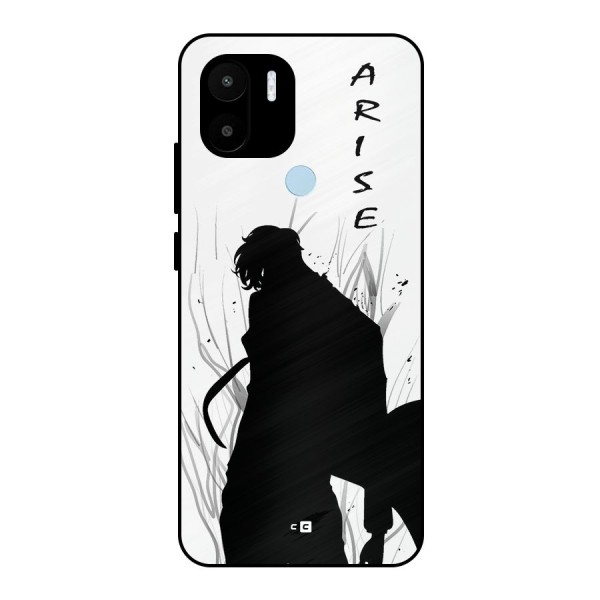 Awesome Jinwoo Arise Metal Back Case for Redmi A1 Plus