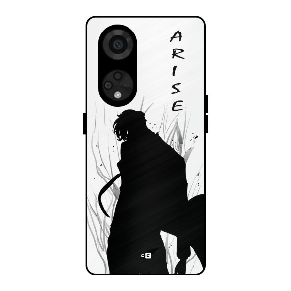 Awesome Jinwoo Arise Metal Back Case for Reno8 T 5G