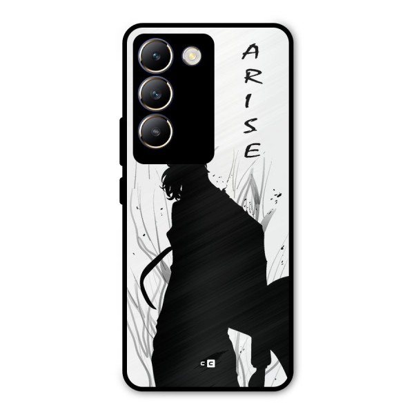 Awesome Jinwoo Arise Metal Back Case for Vivo T3 5G