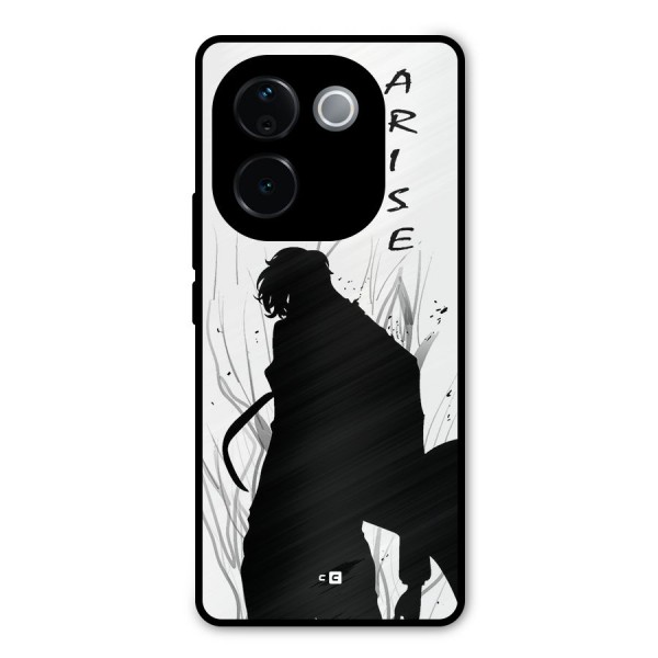 Awesome Jinwoo Arise Metal Back Case for Vivo T3 Pro