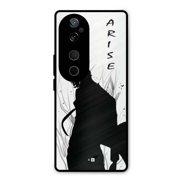 Awesome Jinwoo Arise Metal Back Case for Vivo T3 Ultra