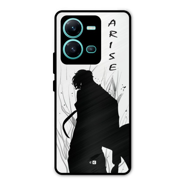 Awesome Jinwoo Arise Metal Back Case for Vivo V25