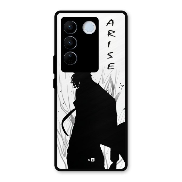 Awesome Jinwoo Arise Metal Back Case for Vivo V27 Pro