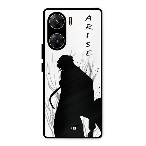 Awesome Jinwoo Arise Metal Back Case for Vivo V29e