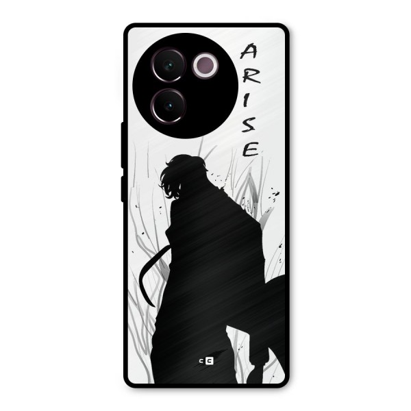 Awesome Jinwoo Arise Metal Back Case for Vivo V30e