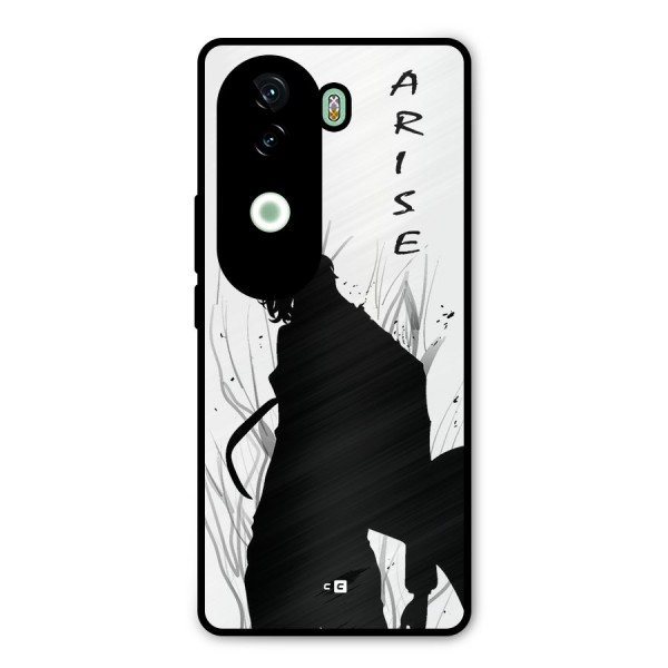 Awesome Jinwoo Arise Metal Back Case for Vivo V40e