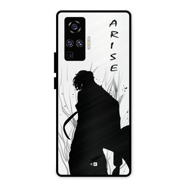 Awesome Jinwoo Arise Metal Back Case for Vivo X50 Pro