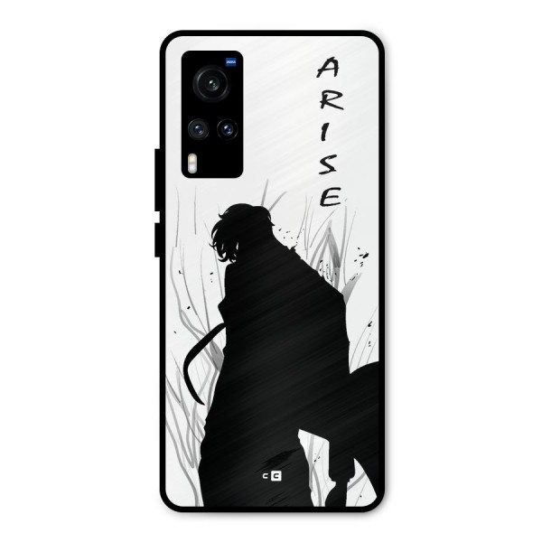 Awesome Jinwoo Arise Metal Back Case for Vivo X60