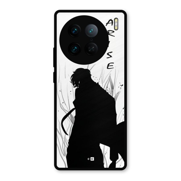 Awesome Jinwoo Arise Metal Back Case for Vivo X90 Pro