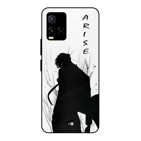 Awesome Jinwoo Arise Metal Back Case for Vivo Y21 2021