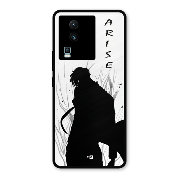 Awesome Jinwoo Arise Metal Back Case for iQOO Neo 7