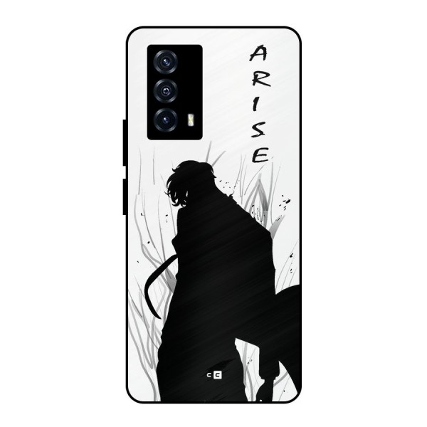 Awesome Jinwoo Arise Metal Back Case for iQOO Z5