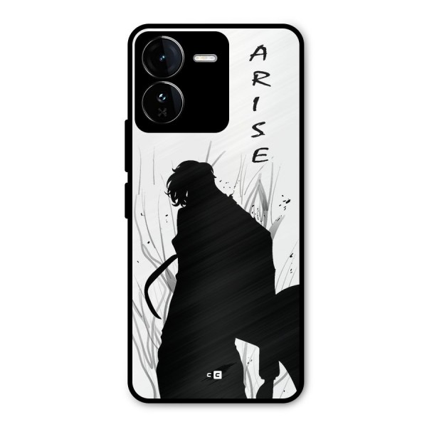 Awesome Jinwoo Arise Metal Back Case for iQOO Z9