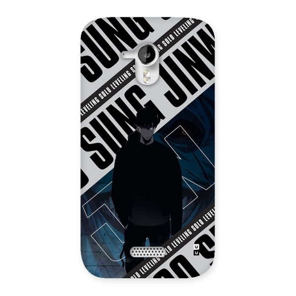 Awesome Jinwoo Rage Back Case for Canvas HD A116