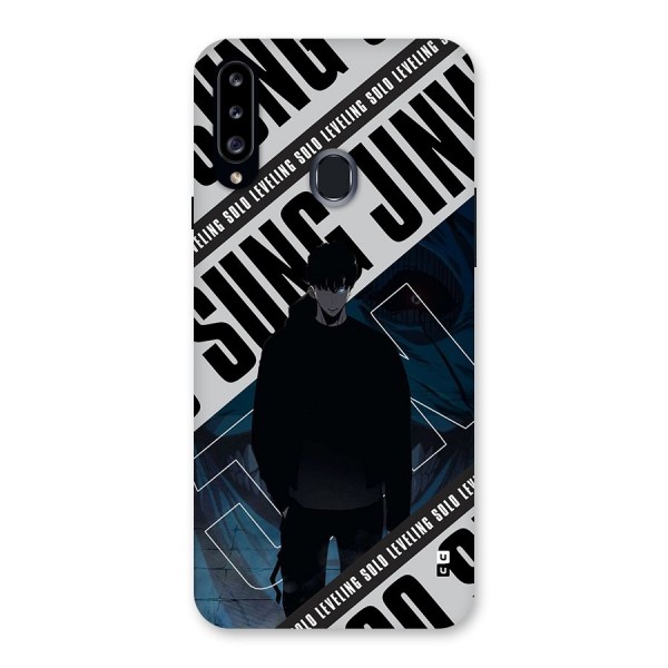 Awesome Jinwoo Rage Back Case for Galaxy A20s