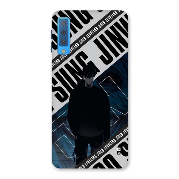 Awesome Jinwoo Rage Back Case for Galaxy A7 (2018)