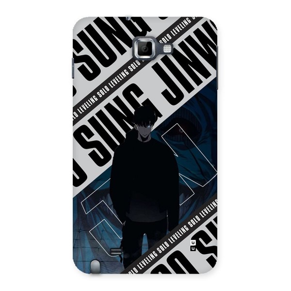 Awesome Jinwoo Rage Back Case for Galaxy Note