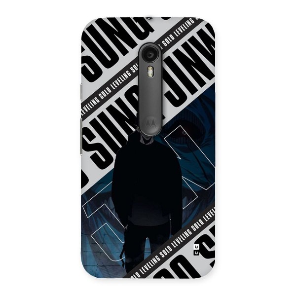 Awesome Jinwoo Rage Back Case for Moto G3