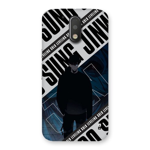 Awesome Jinwoo Rage Back Case for Moto G4