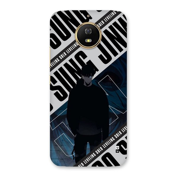 Awesome Jinwoo Rage Back Case for Moto G5s