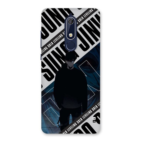 Awesome Jinwoo Rage Back Case for Nokia 5.1