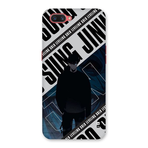 Awesome Jinwoo Rage Back Case for Oppo A3s