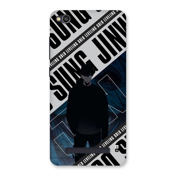 Awesome Jinwoo Rage Back Case for Redmi 4A