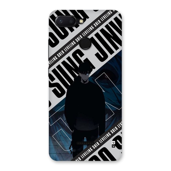 Awesome Jinwoo Rage Back Case for Redmi 6