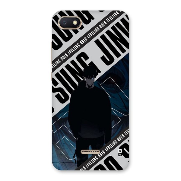 Awesome Jinwoo Rage Back Case for Redmi 6A