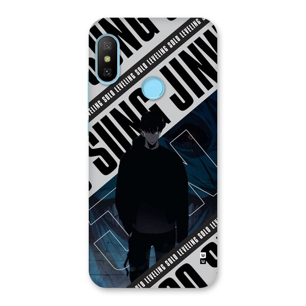 Awesome Jinwoo Rage Back Case for Redmi 6 Pro