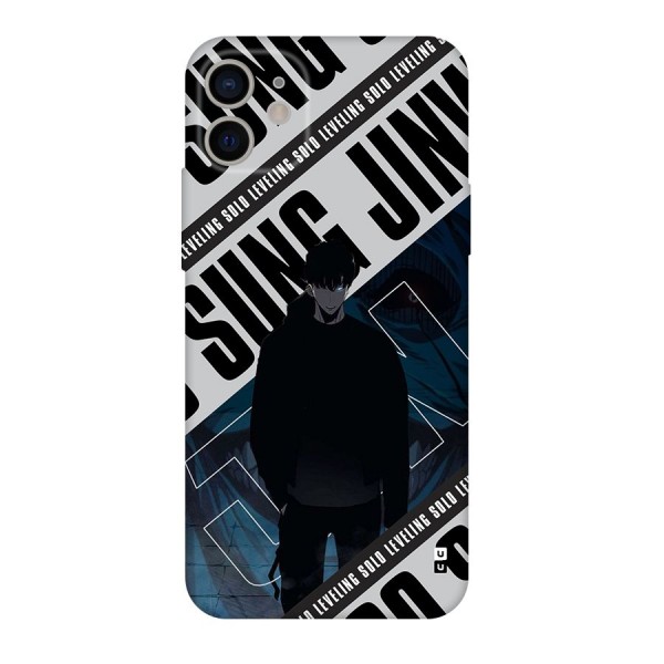 Awesome Jinwoo Rage Back Case for iPhone 11