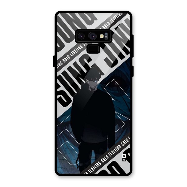 Awesome Jinwoo Rage Glass Back Case for Galaxy Note 9