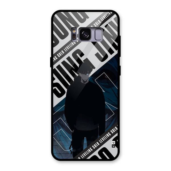 Awesome Jinwoo Rage Glass Back Case for Galaxy S8