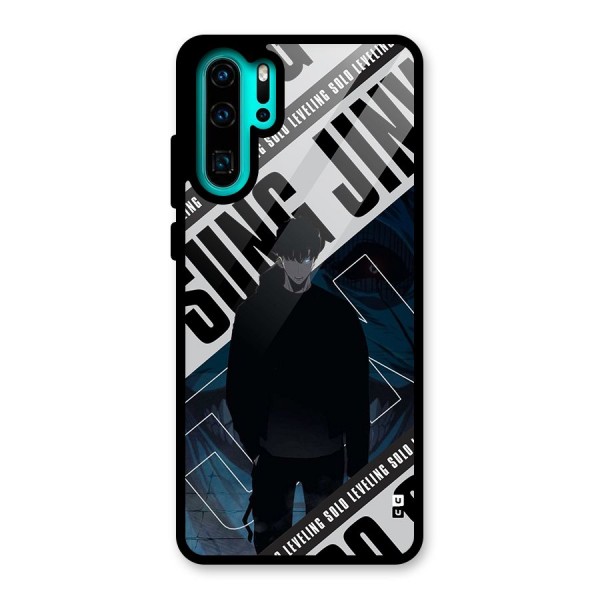 Awesome Jinwoo Rage Glass Back Case for Huawei P30 Pro