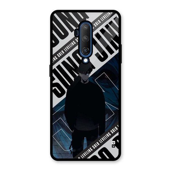 Awesome Jinwoo Rage Glass Back Case for OnePlus 7T Pro