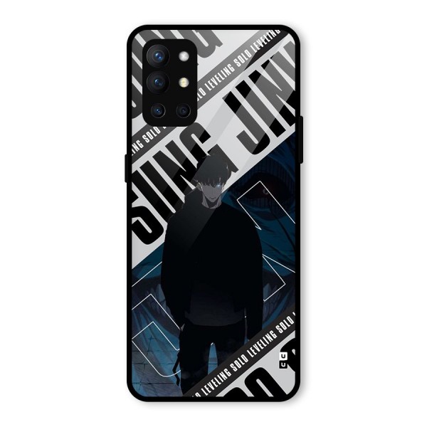 Awesome Jinwoo Rage Glass Back Case for OnePlus 9R