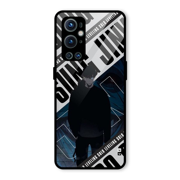 Awesome Jinwoo Rage Glass Back Case for OnePlus 9 Pro