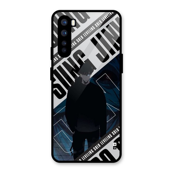 Awesome Jinwoo Rage Glass Back Case for OnePlus Nord