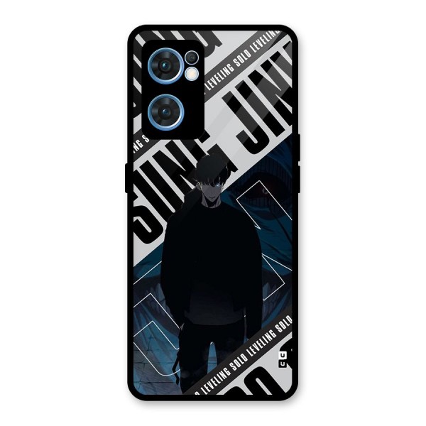 Awesome Jinwoo Rage Glass Back Case for Oppo Reno7 5G