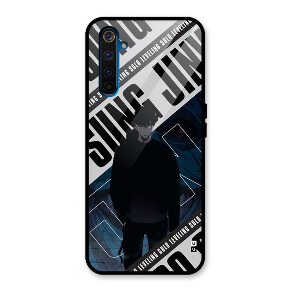 Awesome Jinwoo Rage Glass Back Case for Realme 6 Pro