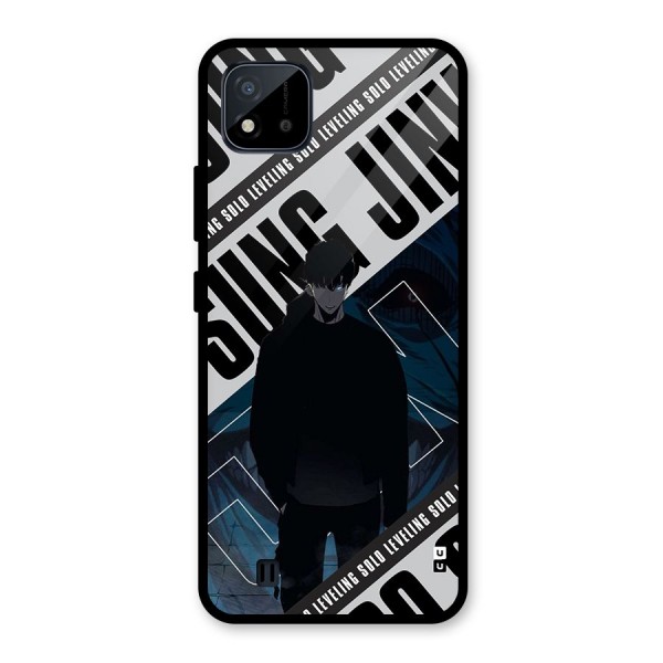 Awesome Jinwoo Rage Glass Back Case for Realme C11 2021