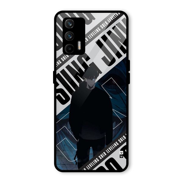 Awesome Jinwoo Rage Glass Back Case for Realme X7 Max