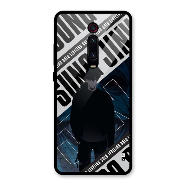 Awesome Jinwoo Rage Glass Back Case for Redmi K20 Pro