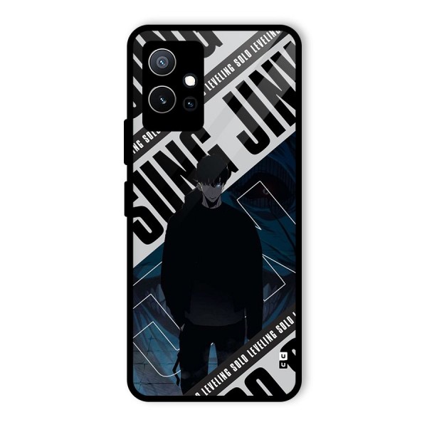 Awesome Jinwoo Rage Glass Back Case for Vivo T1 5G