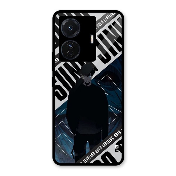 Awesome Jinwoo Rage Glass Back Case for Vivo T1 Pro