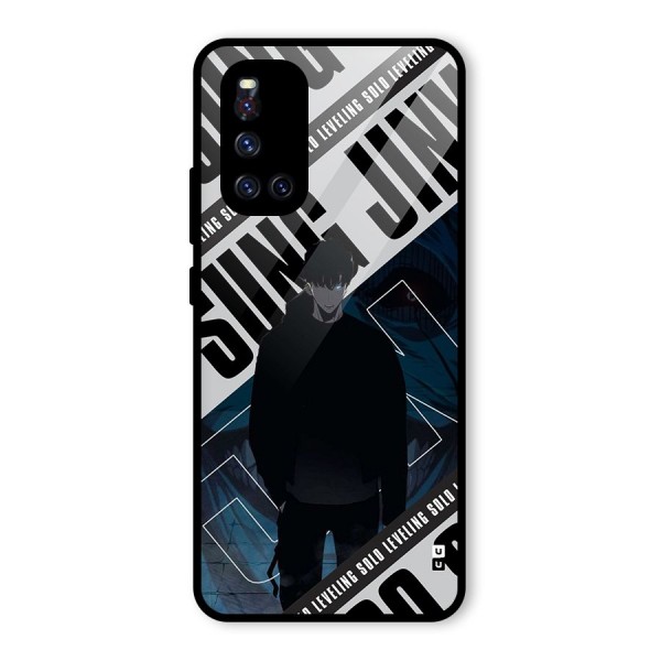 Awesome Jinwoo Rage Glass Back Case for Vivo V19