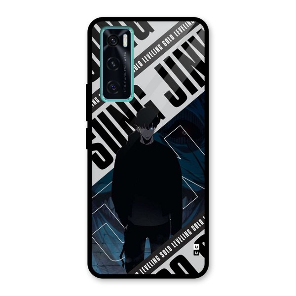 Awesome Jinwoo Rage Glass Back Case for Vivo V20 SE