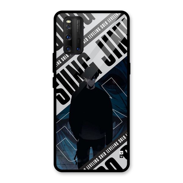 Awesome Jinwoo Rage Glass Back Case for Vivo iQOO 3